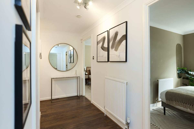 Bedroom 3, The Brompton Park Escape Bright 2bdr Flat With Patio Access, London