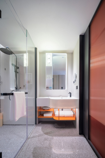 Bathroom, Tianfu Joyhub Cheer Hotel, Chengdu