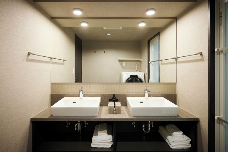 Bathroom 4, Minn Gion Kamogawa, Kyoto