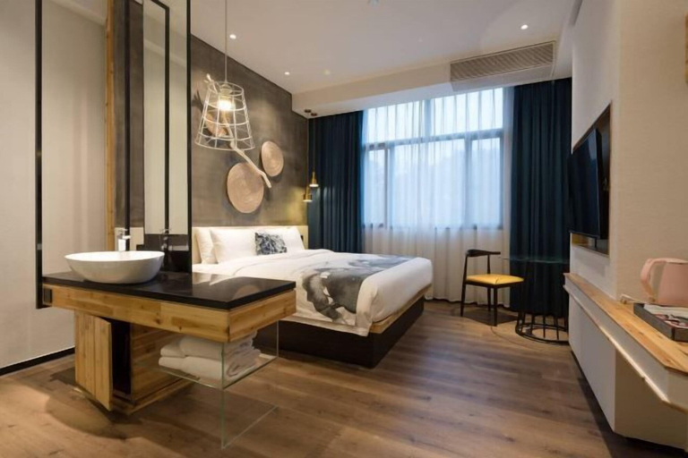 Bedroom 3, Tianmin Yipin Hotel (Tianhe Coach Terminal Station), Guangzhou