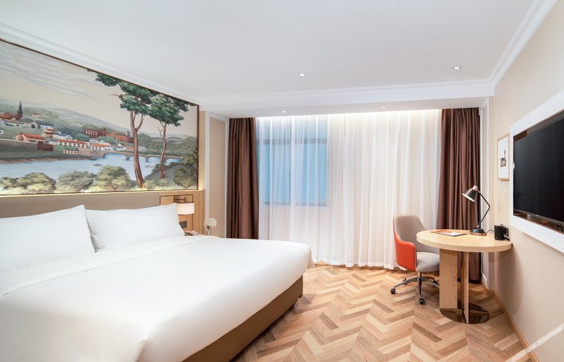 Bedroom 2, Vienna Hotel Guangzhou Taihe Central Plaza, Guangzhou