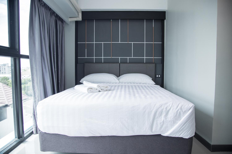 Bedroom 2, Hallton Hotel Bangkok, Huai Kwang