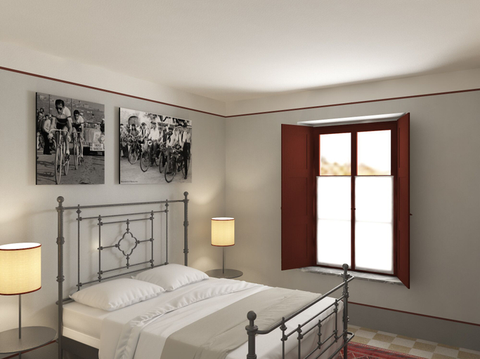 Bedroom 4, Brolio Agriroom, Siena
