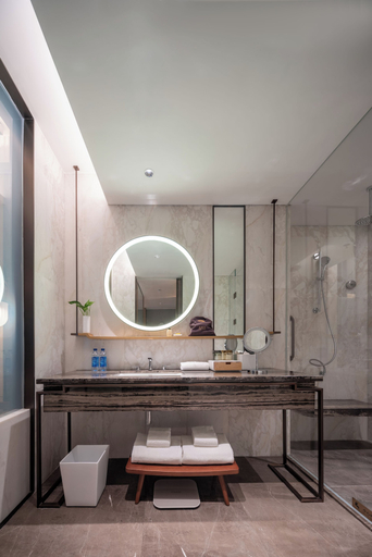 Bathroom 3, Tianfu Joyhub Air Hotel, Chengdu