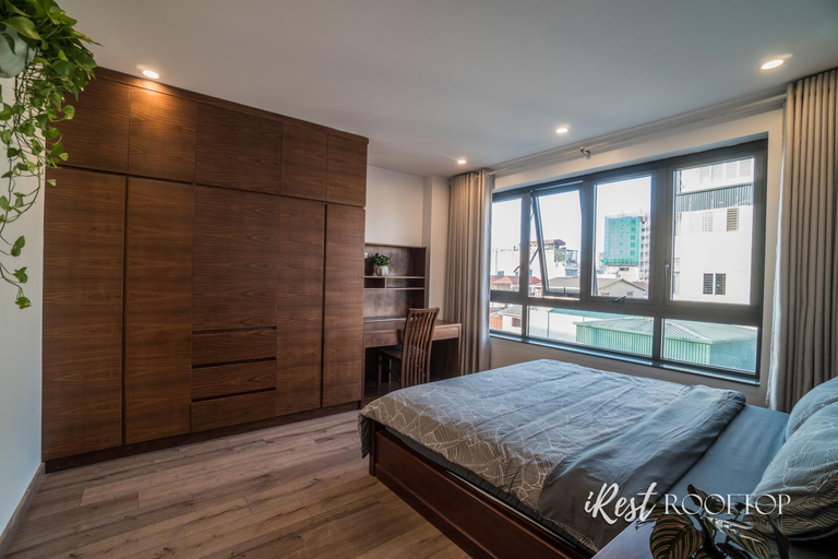 Bedroom 3, IREST APARTMENT, Đống Đa