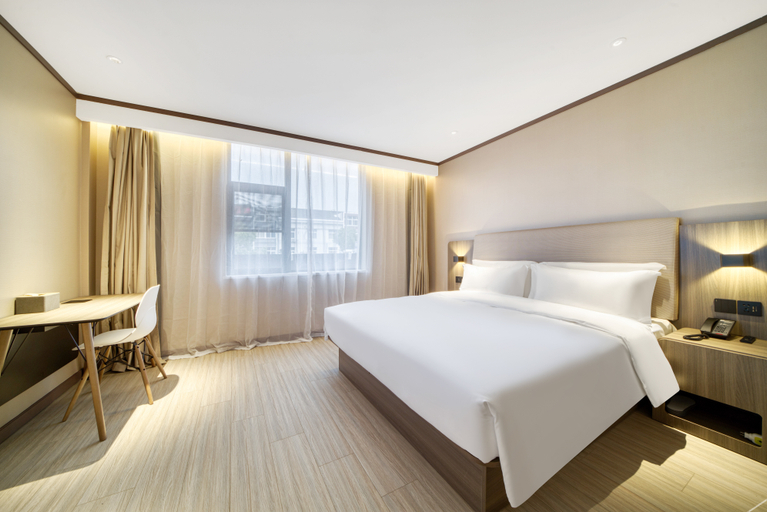 Bedroom, Hanting Hotel Yuyao Linshan Town, Ningbo