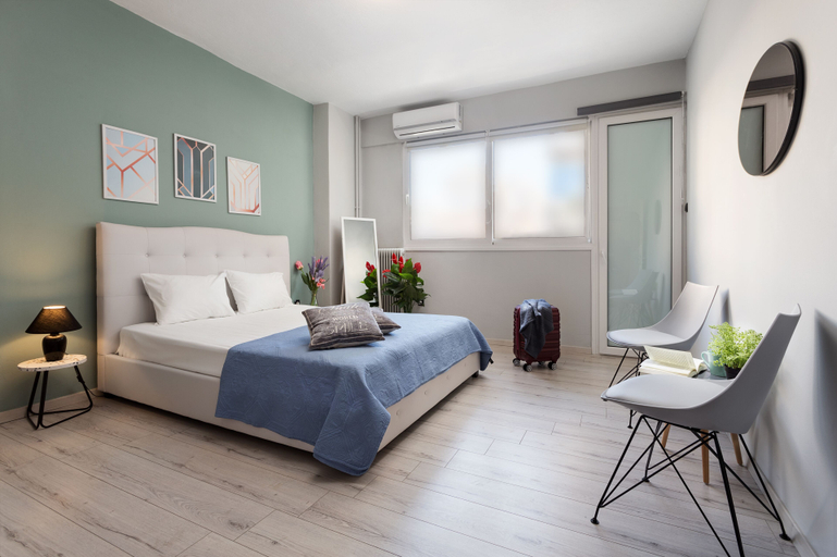 Bedroom 4, Premium Homes by Athens Stay, Attica