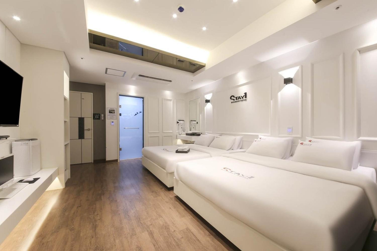 Bedroom 3, Gwangju Chungjangro Stay Hotel, Buk