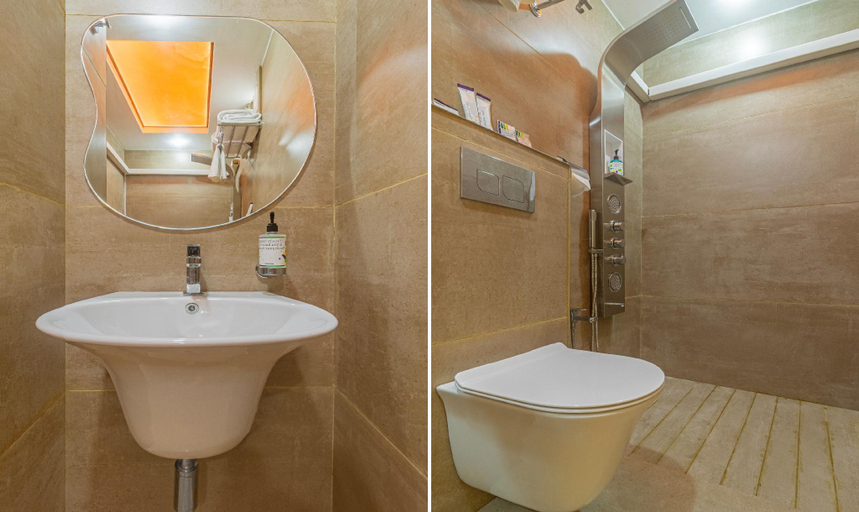 Bathroom 5, Treebo Tiba, Bangalore