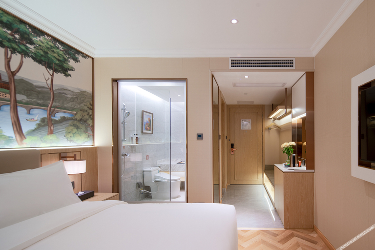 Bedroom 2, Vienna Hotel Guangzhou Taihe Central Plaza, Guangzhou