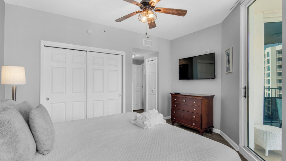 Bedroom 3, Palms Resort 2813: 2br, Pools, Courts, Gulf Views & Minutes to Beach!, Okaloosa