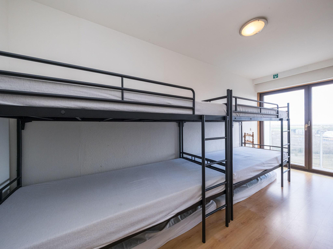 Bedroom 2, Apartment on the 8th floor with sea view, West-Vlaanderen