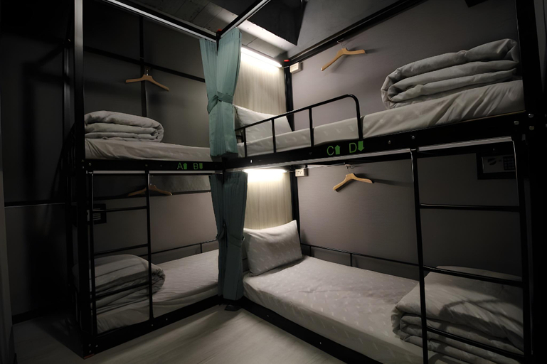 Bedroom 3, Backpackers Hostel Ximen, Taipei City