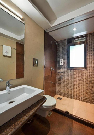 Bathroom 4, Meritas Crystal Resort, Pune