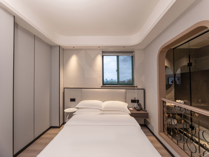 Bedroom 2, Borrman Hotel Jiaxing Meiwan South Lake Scenic Area, Jiaxing