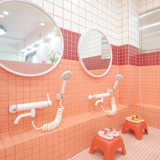 Bathroom, Almondkidshotel yangsantongdosa, Yangsan