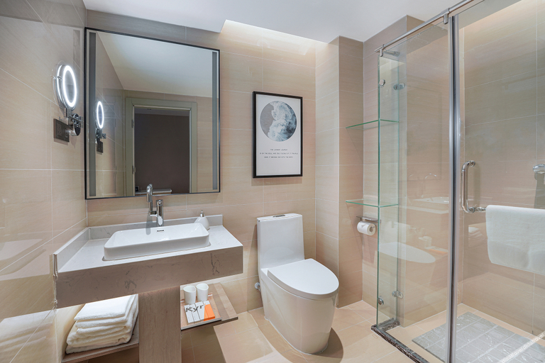 Bathroom 3, Kyriad Hotel Beijing Changping Science Park Shuinan Road, Beijing