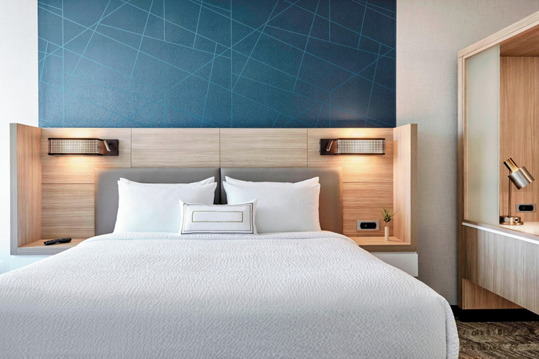 Bedroom 2, Springhill Suites By Marriott Raleigh Garner, Wake