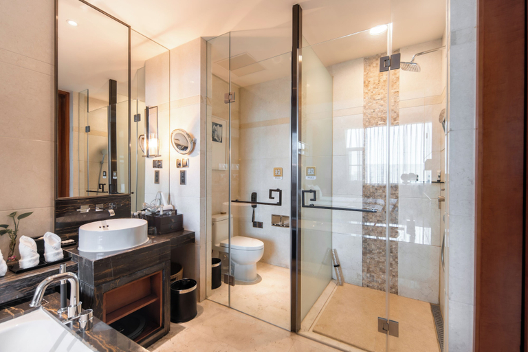 Bathroom 4, Chengdu Joyhub Air Hotel, Chengdu