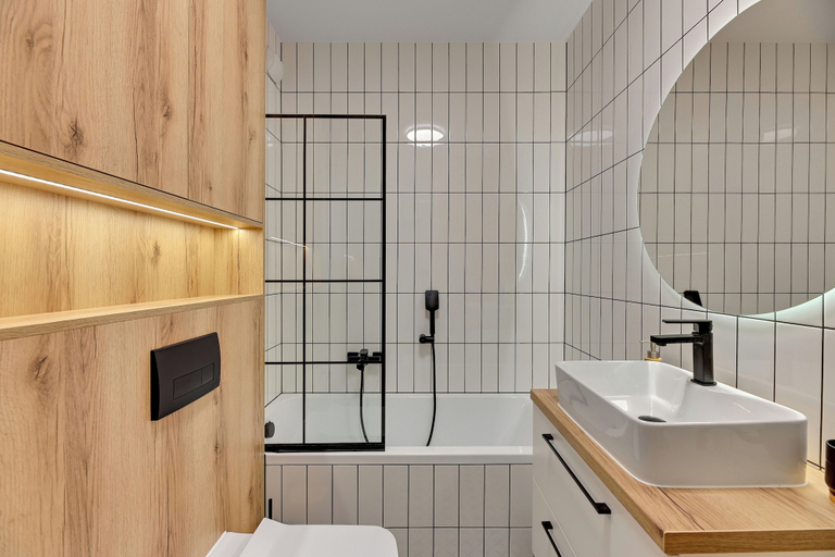 Bathroom 4, Horizon 133 - SeaView by GrandApartments, Gdańsk City