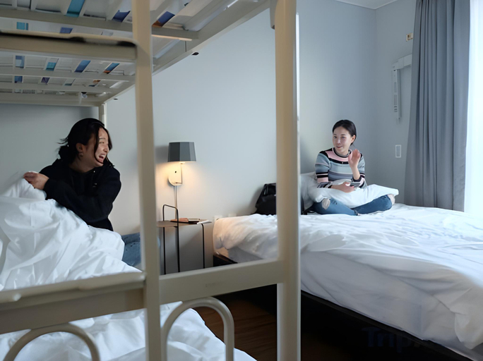Bedroom 3, Bed Radio Dongmoon, Jeju