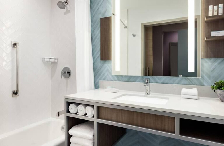 Bathroom 4, Hilton Garden Inn Austin Central, Travis