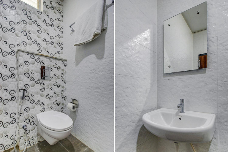 Bathroom, Via Dark Inn - Nr Golkonda Fort, Hyderabad