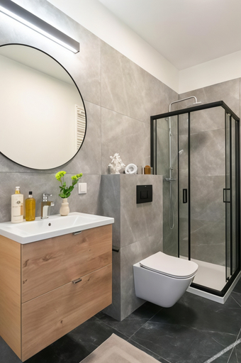 Bathroom 3, Platinum Apartments, Warsaw