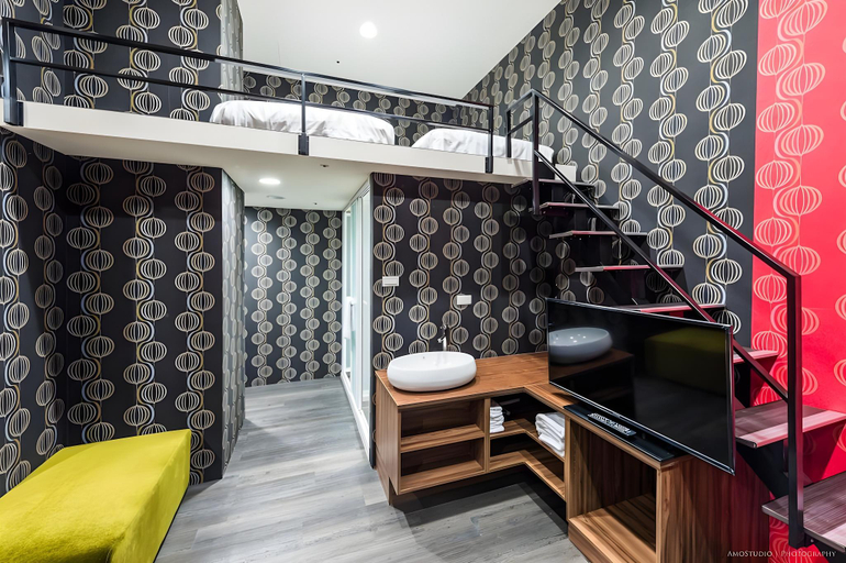 Bedroom 3, PLACE X Hotel, Taipei City
