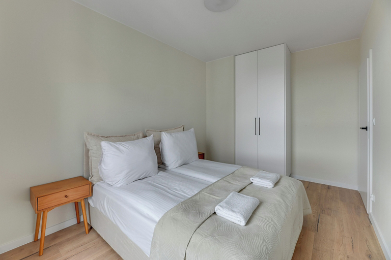 Bedroom 3, Horizon 162 - SeaView by GrandApartments, Gdańsk City
