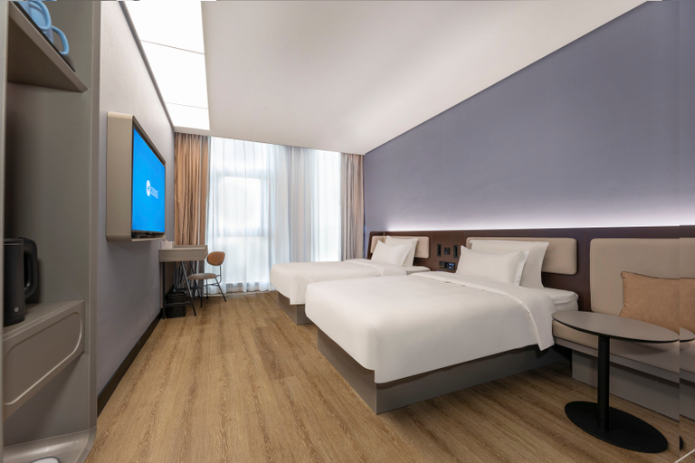 Bedroom 2, Hanting Hotel (Huangshan Tangkou South Gate Transfer Center Branch), Huangshan