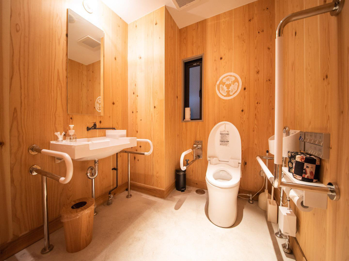 Bathroom 3, Kamon Hotel Namba, Osaka