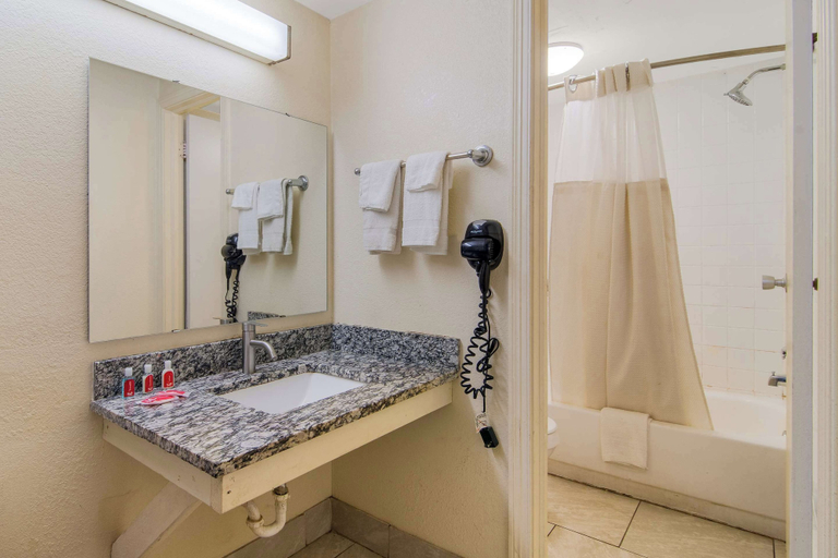 Bathroom 4, Econo Lodge Goldsboro Hwy 70, Wayne