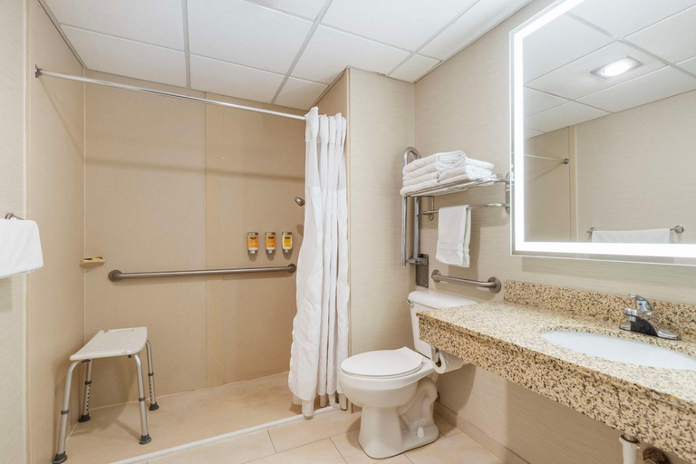 Bathroom 4, Best Western Plus Steeplegate Inn, Scott