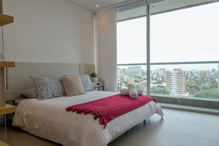 Bedroom 2, Distrito 90 By Hostpro, Barranquilla