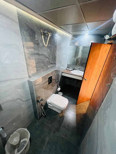 Bathroom 4, Hotel Monarch International, Bangalore