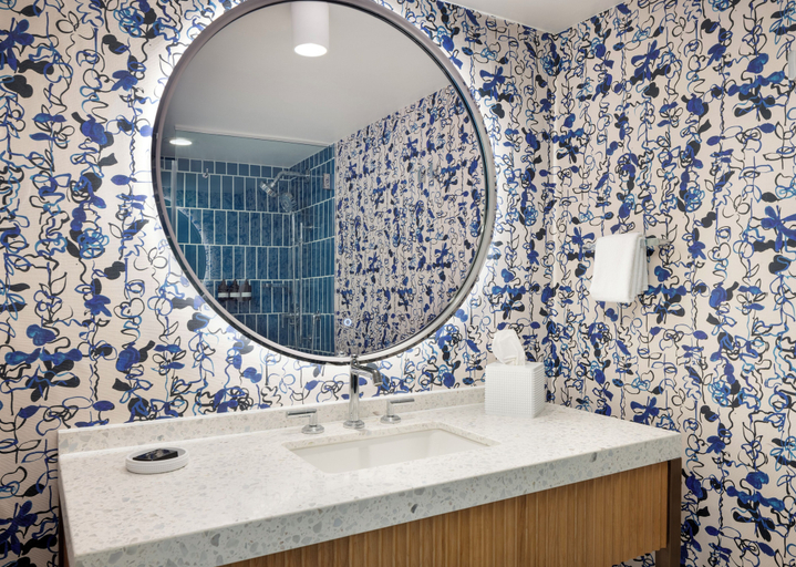 Bathroom 5, The Highland Dallas, Curio Collection by Hilton, Dallas