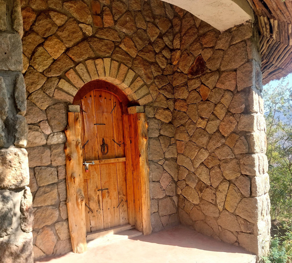 Front of property, Bethan Amba ecovillage, Semen Wello