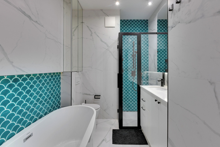 Bathroom 3, Nadmorski Park by Grand Apartments, Gdańsk City