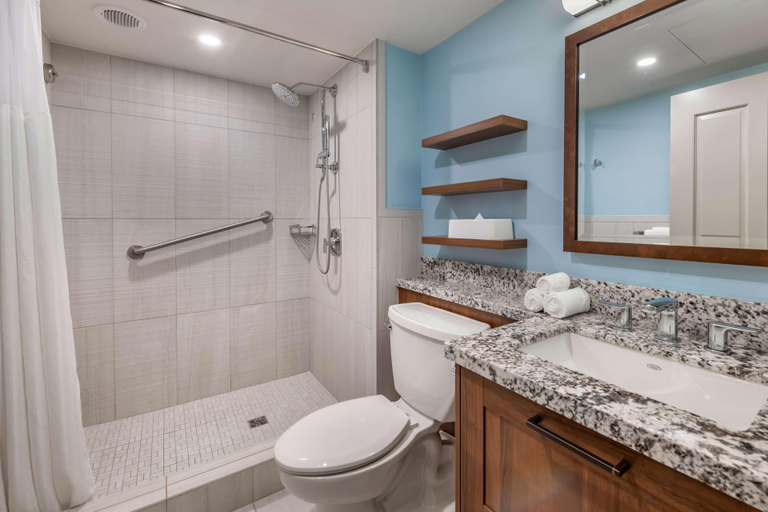 Bathroom 5, Hilton Vacation Club Flamingo Beach St. Maarten