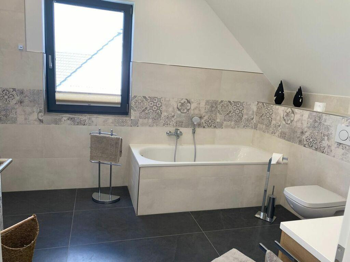 Bathroom, Uitzicht op de Kraanvogel, Vorpommern-Rügen