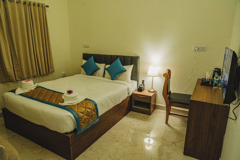 Bedroom 4, Merry Inn Luxe Suites Near KIAL, Bangalore