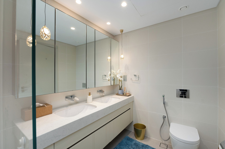 Bathroom 4, Beach Isle - Mint Stay, Dubai