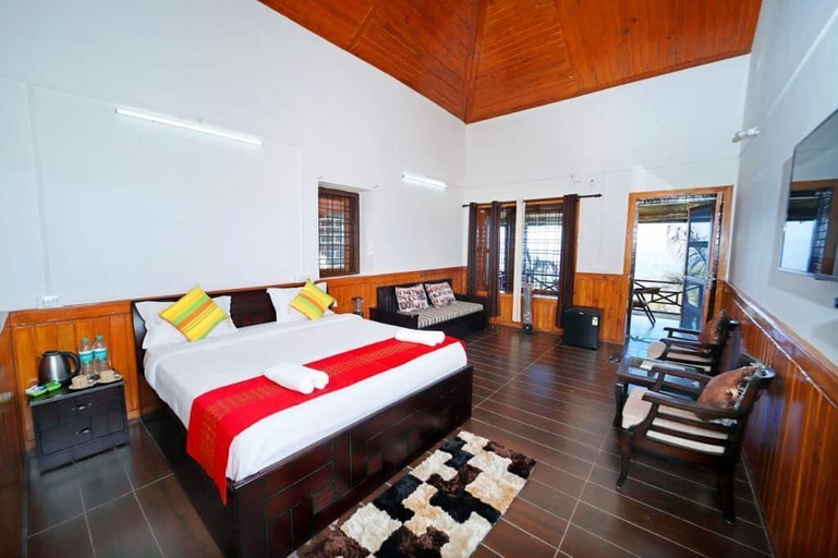 Bedroom, White Hills Cottage, Almora