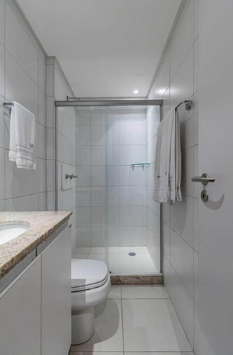 Bathroom, Hy Beach Flats - Santa Maria, Recife