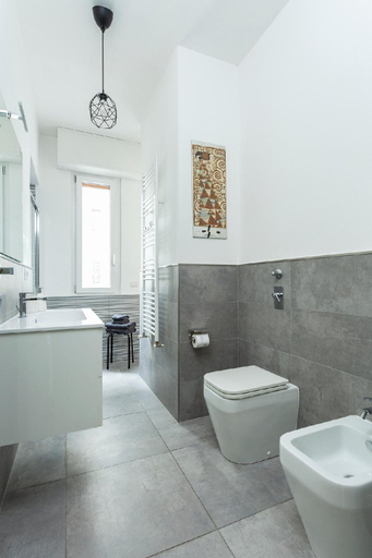 Bathroom 2, Nolo Haven - Meryggiare Apartments, Milano