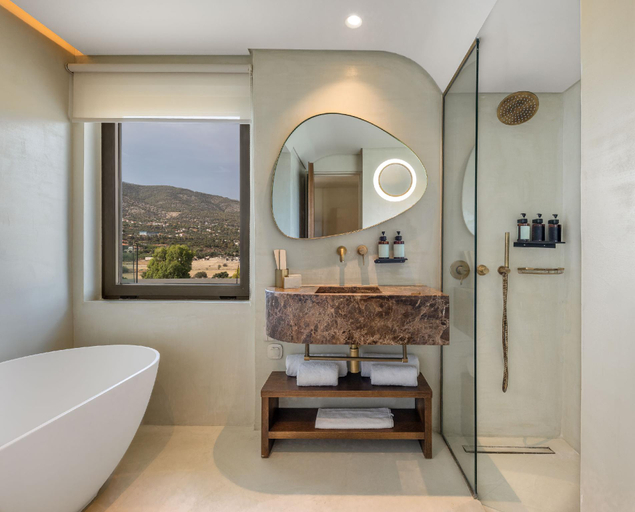 Bathroom 5, Isla Brown Corinthia Resort & Spa, Curio Collection by Hilton, Peloponnese