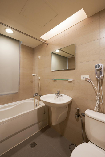 Bathroom 4, Neijiang Hotel, Taipei City