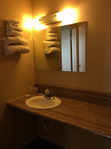 Bathroom 5, Deluxe Inn, Licking