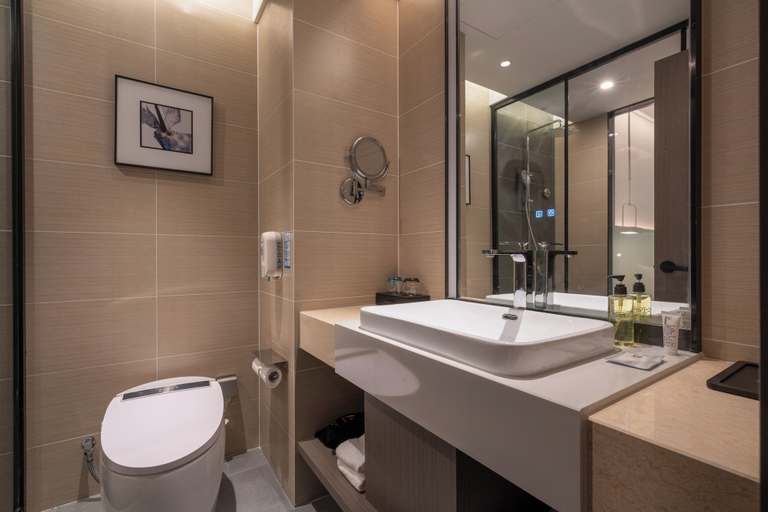Bathroom, World Hotel Shilaoren Beach NECC Branch, Qingdao